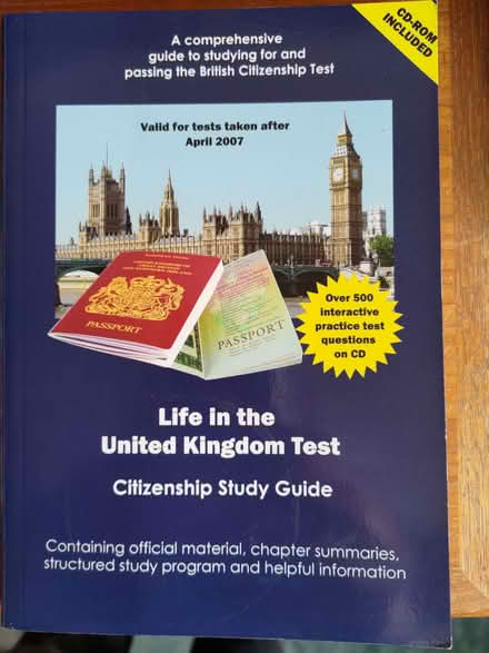 Photo of free Life in the United Kingdom 2007 Study Guide, Portishead (Weston in Gordano BS20) #1