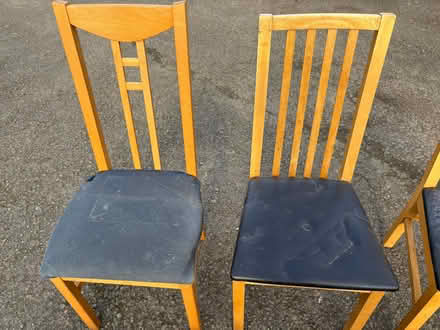 Photo of free 3 Wooden Chairs for upcycling (Dilwyn HR4) #2