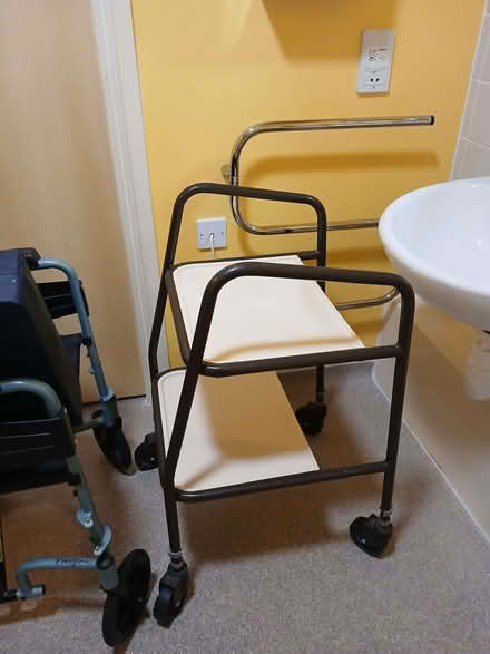 Photo of free Manual wheelchair/4 wheel rollator/dinner trolley/bathchair (The Delves WS5) #3