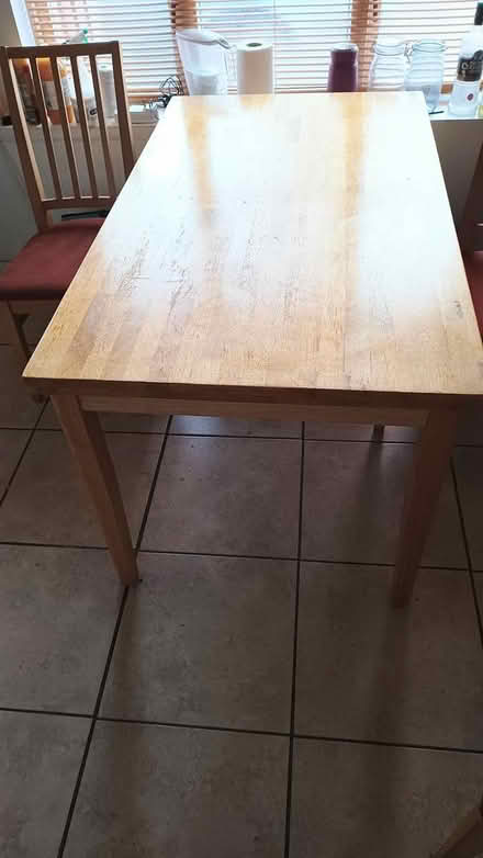 Photo of free Kitchen Table, chairs (Bury, Pulborough) #1