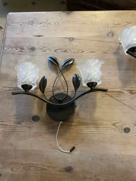 Photo of free Three wall light fittings (North End BS21) #1