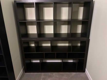 Photo of free Three collage dorm shelving units (Hawthorn Woods IL area) #1