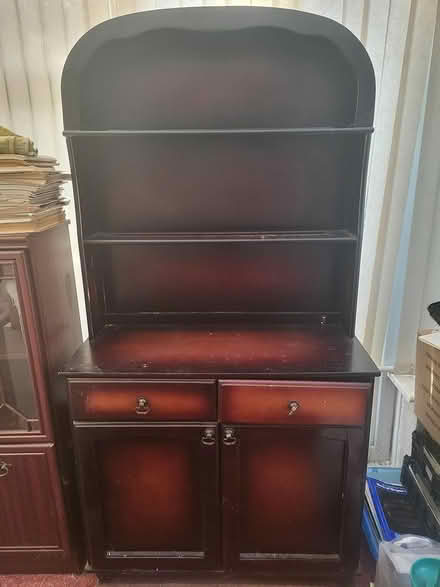 Photo of free Dark wood living room dresser (L36) #2