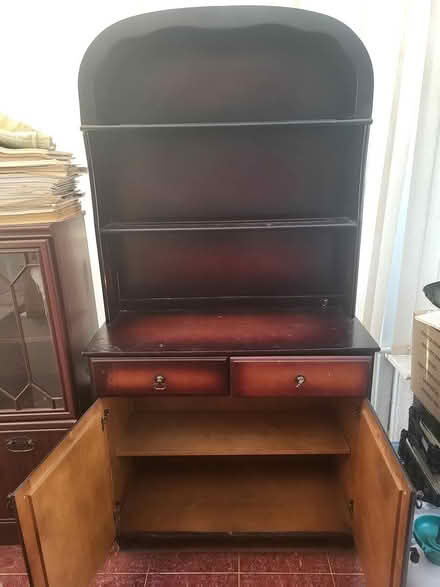 Photo of free Dark wood living room dresser (L36) #3