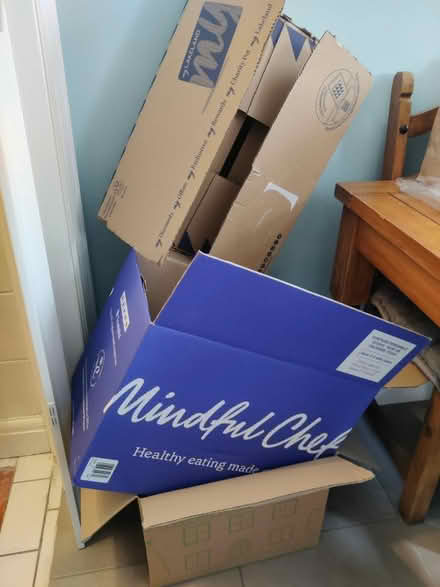 Photo of free Four large cardboard boxes (North Watford) #1