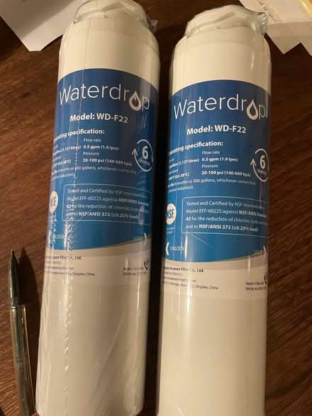 Photo of free Refrigerator Water Filters (El Camino and Distel Drive) #1