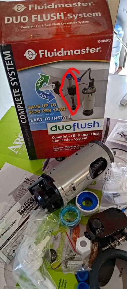 Photo of free Duo Flush System Parts (Bowie) #1