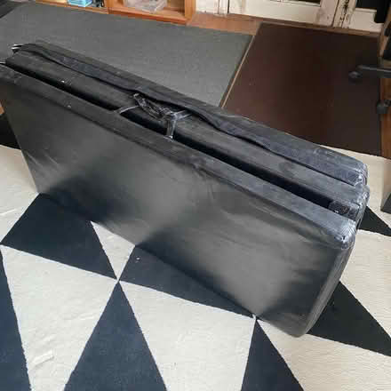 Photo of free 4x8 foot vinyl exercise mat rugs (Ann Arbor near Hillside Terr.) #1