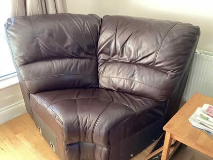 Photo of free L shaped Leather sofa (Rathfarnham) #2