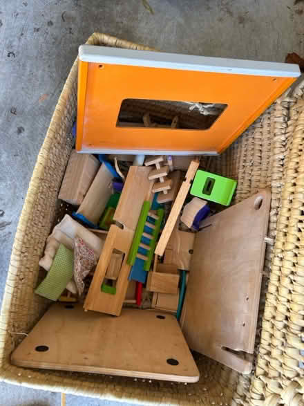 Photo of free Wooden dollhouse parts (Capitol View) #1