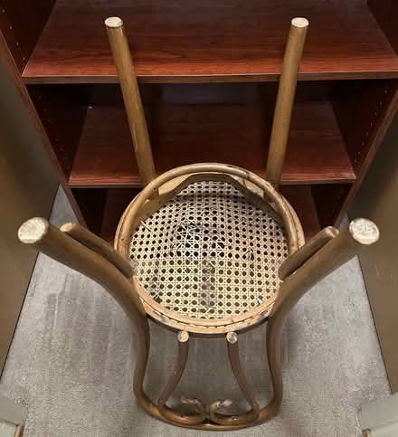 Photo of free Bentwood Caned Bistro Chair (West San Jose 95128) #4