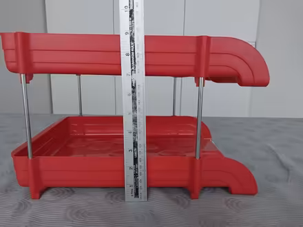 Photo of free A pair of red document trays (Ealing Pitshanger W5) #4
