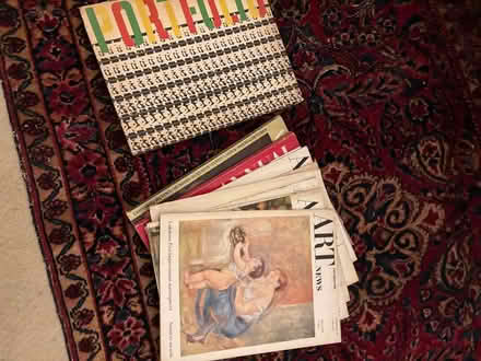 Photo of free Midcentury art magazines (AU Park, DC) #1