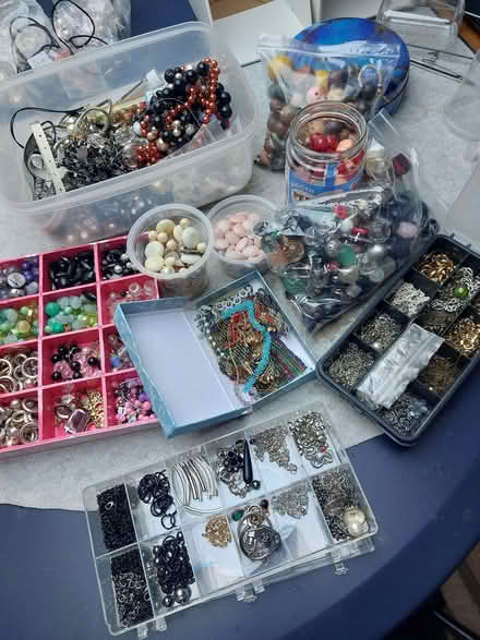 Photo of free Job lot of beads, chains etc for jewellery making. (Middle Division (Main Portion) BT38) #1