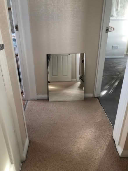 Photo of free Bathroom wall mirror (Causeway End MK43) #2