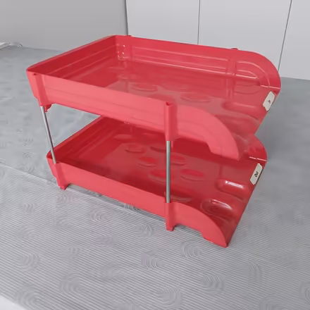 Photo of free A pair of red document trays (Ealing Pitshanger W5) #3