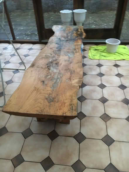 Photo of free Wooden coffee table (North Emsworth PO10) #1