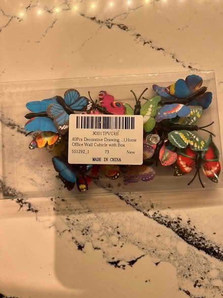 Photo of free Butterfly drawing pins (Horsham) #1