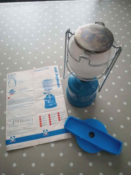 Photo of free old gaz camping lamp (Emsworth PO10) #1