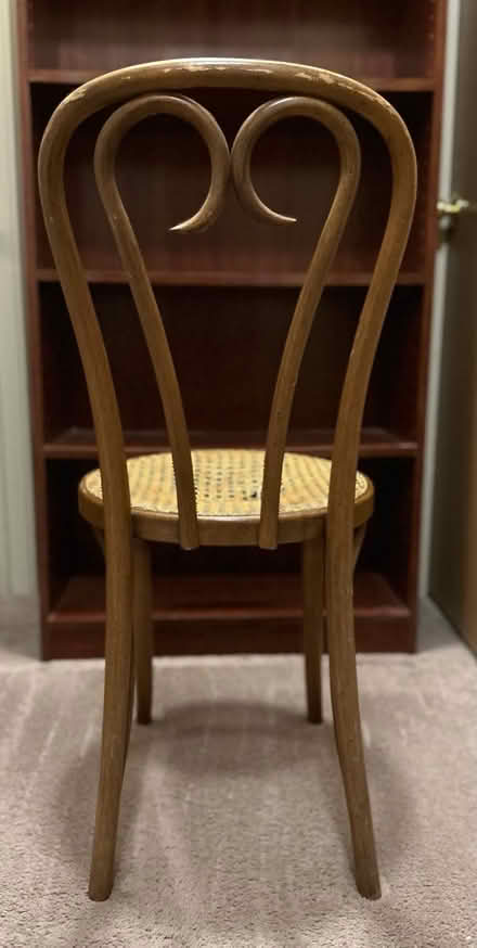 Photo of free Bentwood Caned Bistro Chair (West San Jose 95128) #3