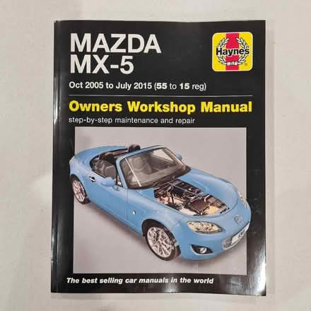 Photo of free Haynes Manual for Mazda MX-5 (Great Ashby SG1) #1