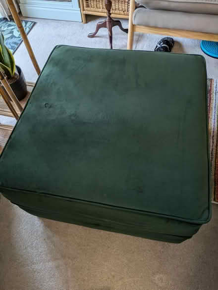 Photo of free Large stool or pouffe (Godalming GU7 3HG) #4