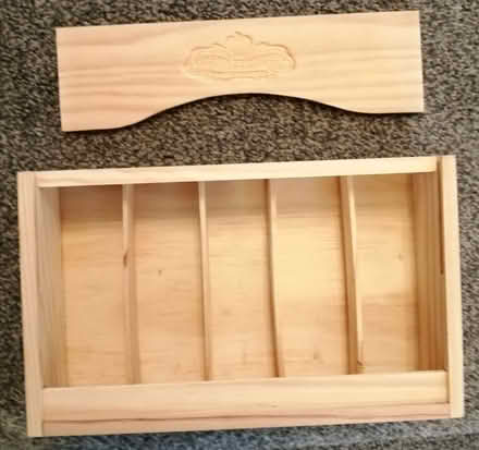 Photo of free Wooden Box - with 5 x divided sections. (Tyseley B11) #2