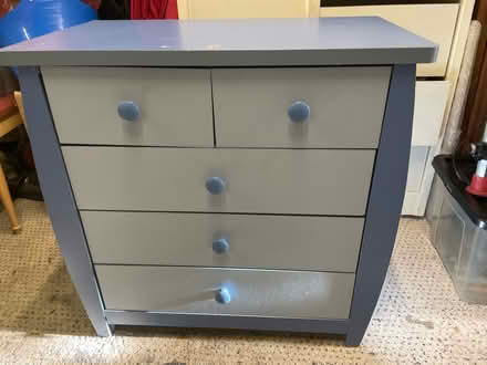 Photo of free Blue Chest of drawers (Crawley RH10) #4