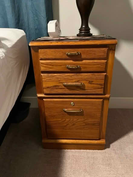 Photo of Oak filing cabinets (East Longmont Hwy 119/E 3rd) #2