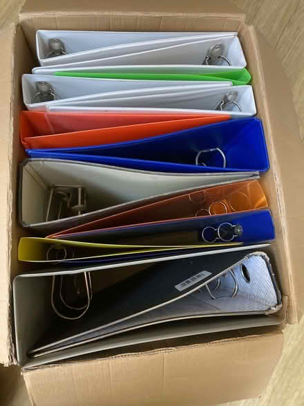 Photo of free Box of A4 Ring Binders and Lever Arch Files (New Marston OX3) #4