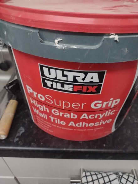 Photo of free Wall tile adhesive (Ashton-U-Lyne OL6) #1