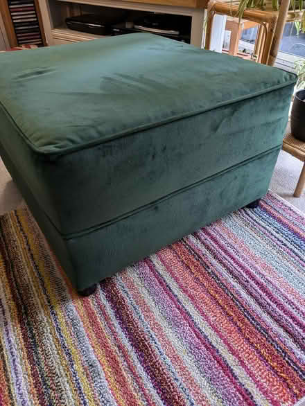 Photo of free Large stool or pouffe (Godalming GU7 3HG) #2