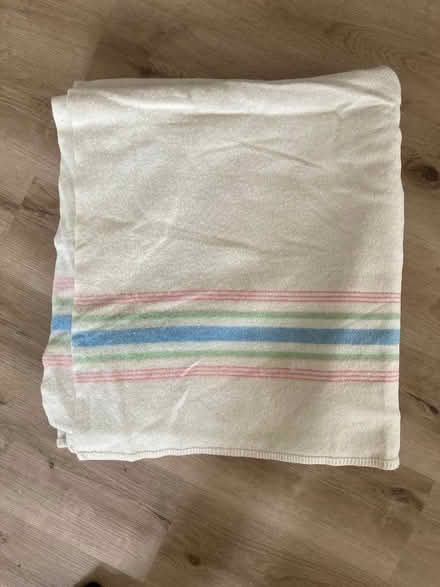 Photo of free Vintage Wool Blanket (Sheepwash) #1