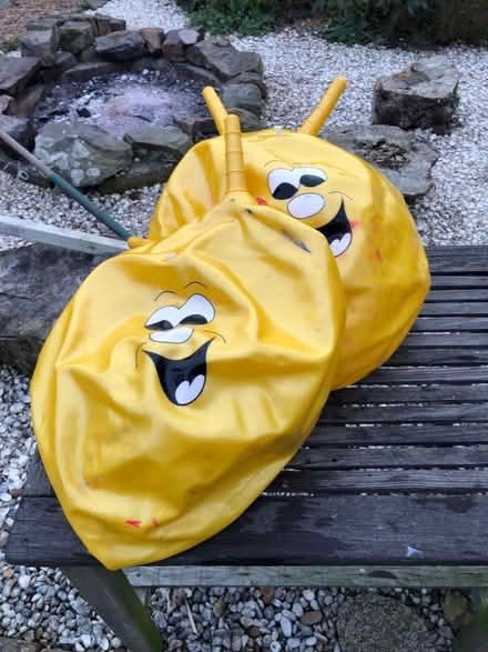 Photo of free Two baby bouncers / hoppers, clean good condition (Hastings TN35) #1