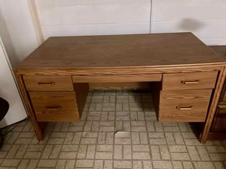 Photo of free Wood Desk (Hawthorne,NY) #2