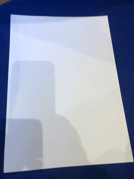 Photo of free Stack of A4 white card (B72 1SD) #1