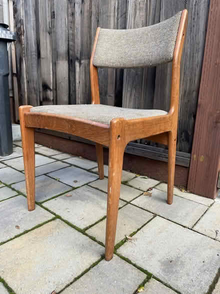 Photo of free Teak dining/desk chair (Los Altos) #1