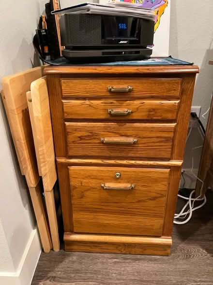 Photo of Oak filing cabinets (East Longmont Hwy 119/E 3rd) #1