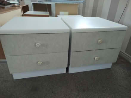 Photo of free 2 bedside tables/drawers (Over CW7) #1