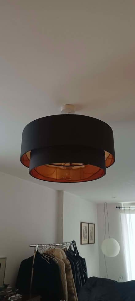 Photo of free MADE.COM Oro Layered Pendant Shade in Black/Copper (Crawley RH10) #1