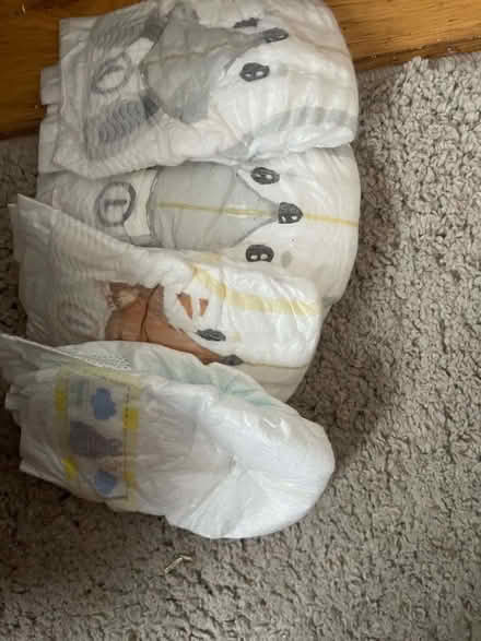 Photo of free size 1&2 nappies (Willingdon BN22) #2