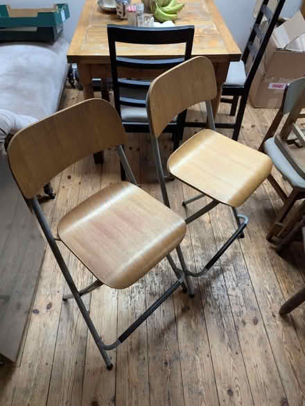 Photo of free Two IKEA Franklin stools (Osney OX2) #1