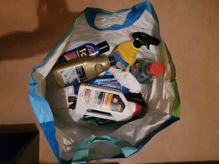 Photo of free Bag of assorted car products (Hotwells BS8) #1