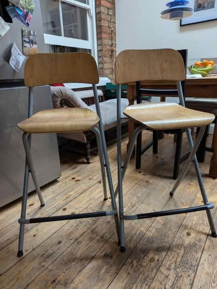 Photo of free Two IKEA Franklin stools (Osney OX2) #4