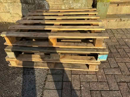 Photo of free 3 Pallets (Weston Underwood DE6) #1