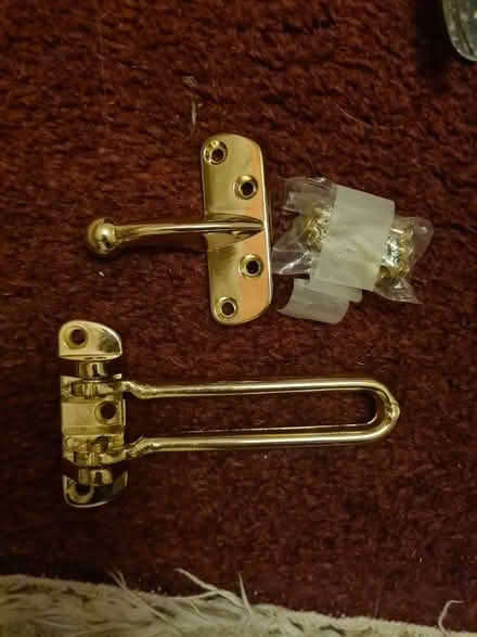 Photo of free Brass door guard with screws (Lewes BN7) #1