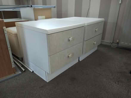 Photo of free 2 bedside tables/drawers (Over CW7) #2