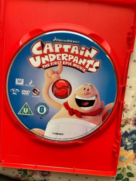 Photo of free Captain Underpants DVD (The Inch EH16) #2