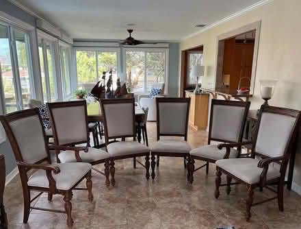 Photo of free 6 Dining Room Chairs (C Section) #1