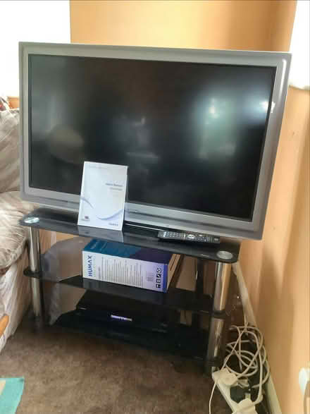 Photo of free TV and Humax dig box. (Silver End CM8) #1